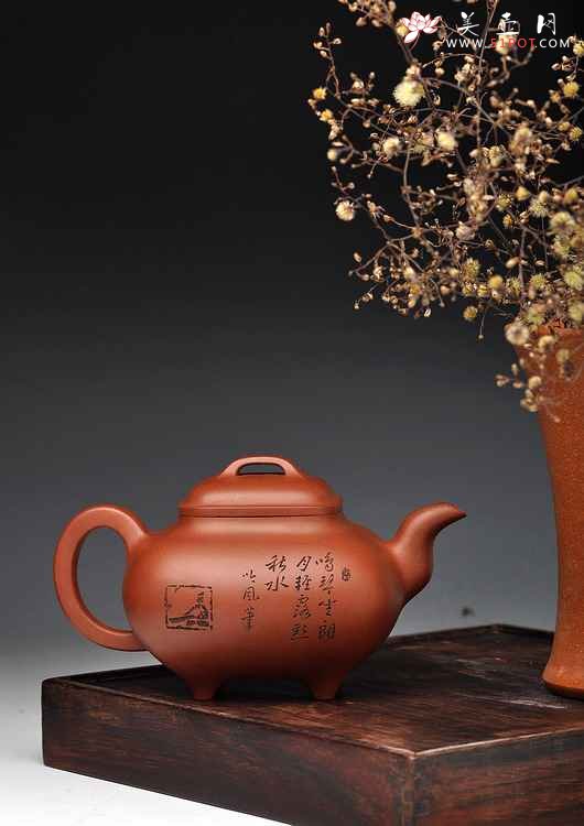 紫砂壶图片：冬日红炉暖 且得自在禅 - 美壶网