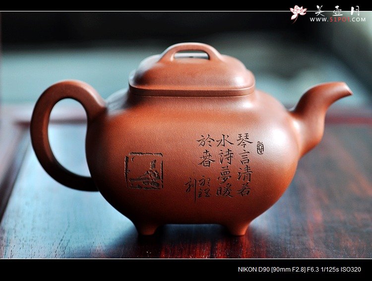 紫砂壶图片：新年新气象，祝福朋友们红红火火，八仙过海各显神通 - 美壶网