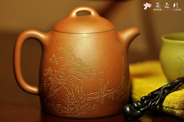 紫砂壶图片：把普洱喝完下午换清明前红茶~~ - 美壶网