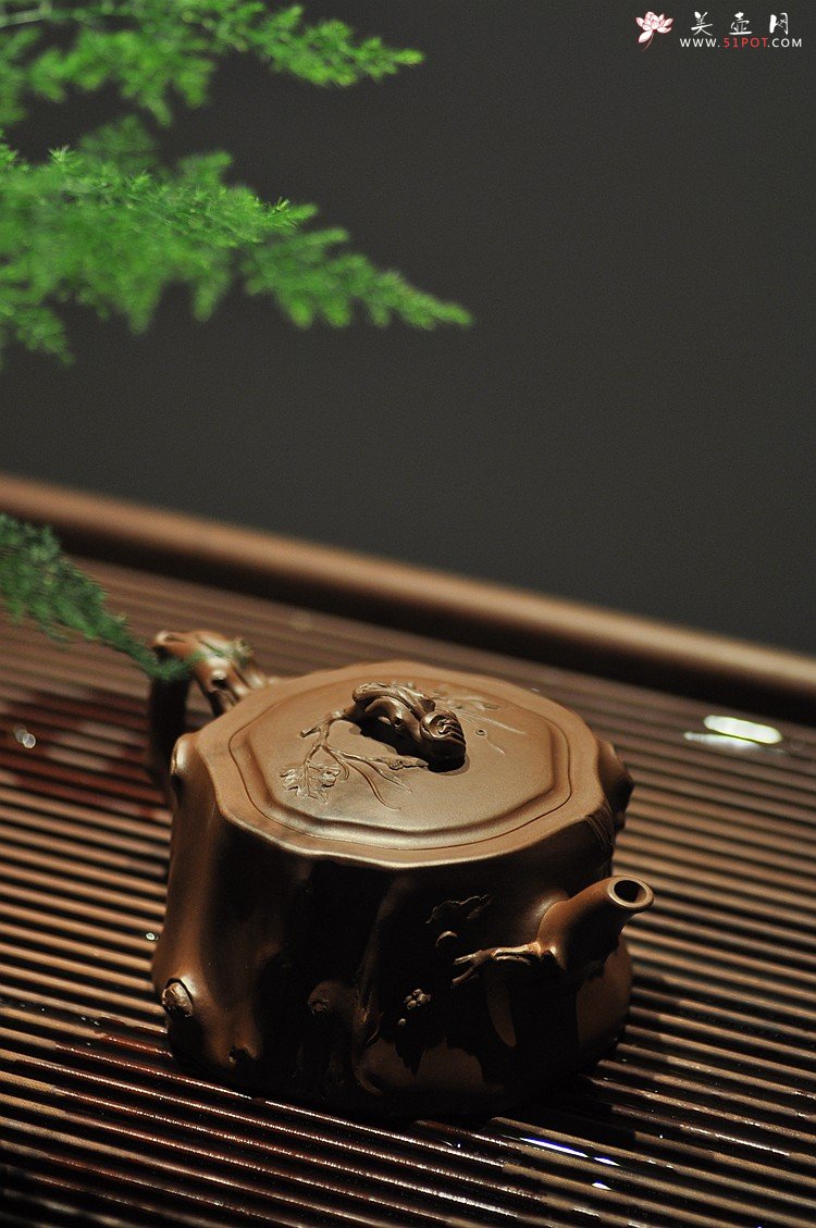 紫砂壶图片：江南无所有,聊赠一枝春 - 美壶网