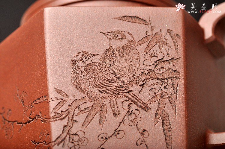 紫砂壶图片：何卫枫大彬六方欣赏 - 美壶网