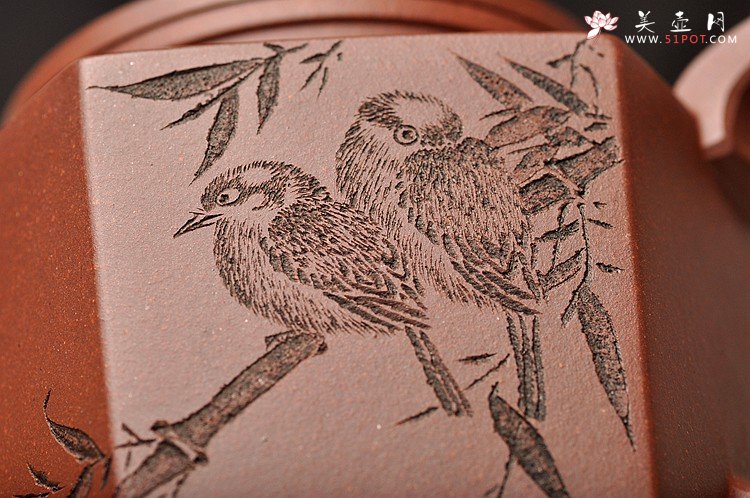 紫砂壶图片：何卫枫大彬六方欣赏 - 美壶网