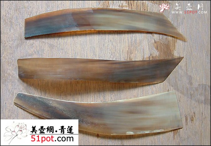 紫砂壶图片：明针之牛角片 - 美壶网