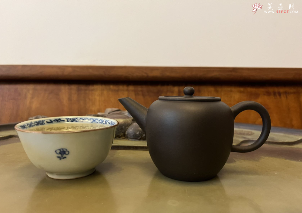 紫砂壶图片：厂版黑苹果紫砂壶？ - 美壶网