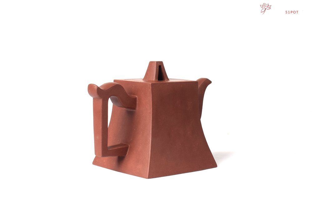 紫砂壶图片：2025年工艺美术中级（陶瓷艺术制壶专业）考核作品 - 方器 - 美壶网