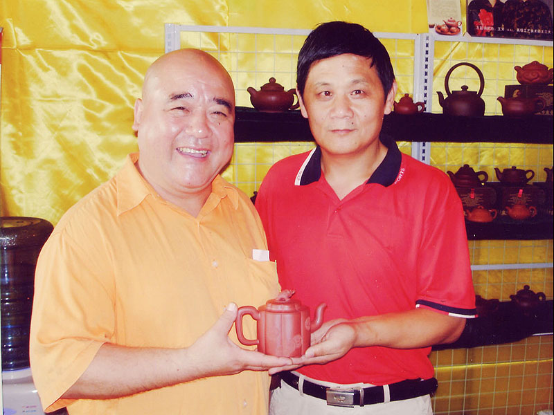 紫砂壶图片：和明星合影1 - 美壶网