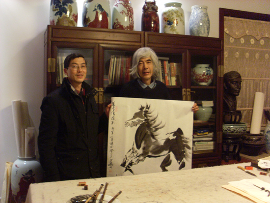 紫砂壶图片：与尹安石教授合影 - 美壶网