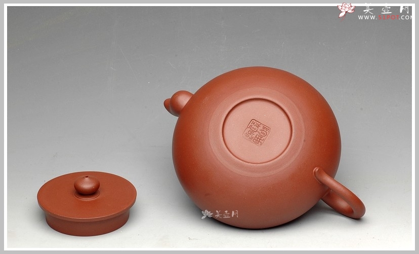 紫砂壶图片：圆润之美 实力派曲峰老师新品 全手和顺壶 - 美壶网