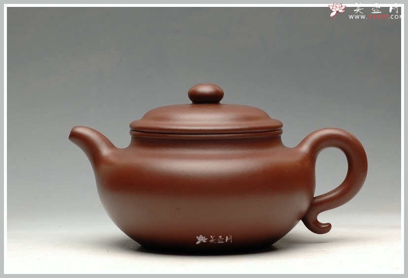 紫砂壶图片：江友明作品 友明三式之大亨仿古 欣赏 - 美壶网