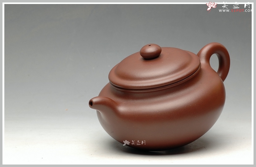 紫砂壶图片：江友明作品 友明三式之大亨仿古 欣赏 - 美壶网