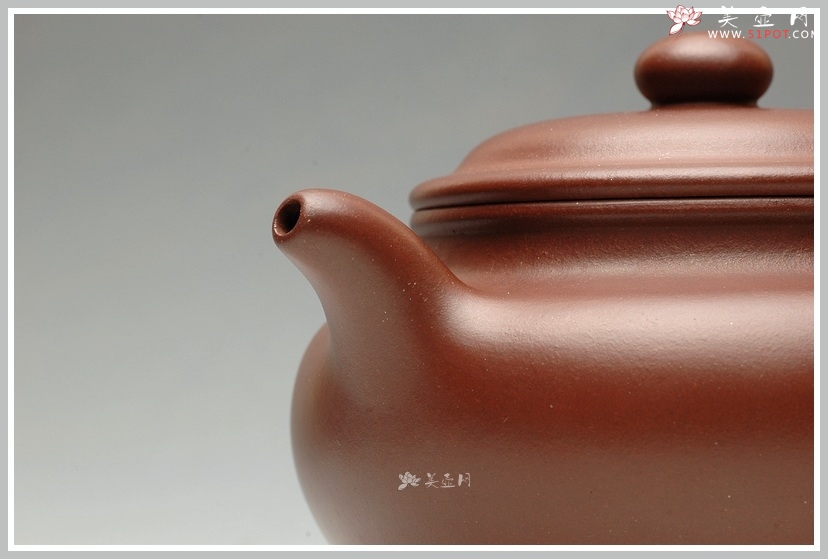紫砂壶图片：江友明作品 友明三式之大亨仿古 欣赏 - 美壶网