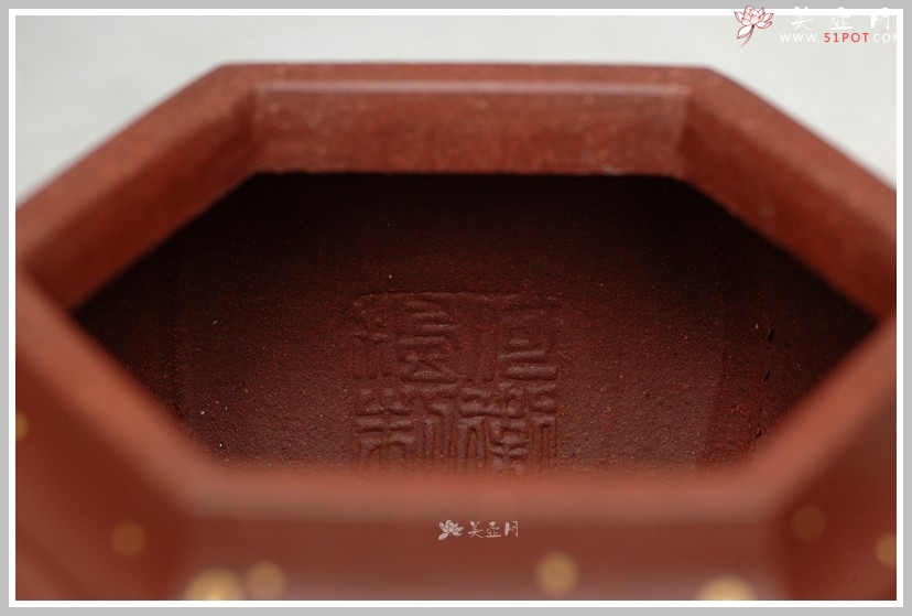 紫砂壶图片：24k真金 福寿双全  祝福无限 全手宫灯 实力派 - 美壶网
