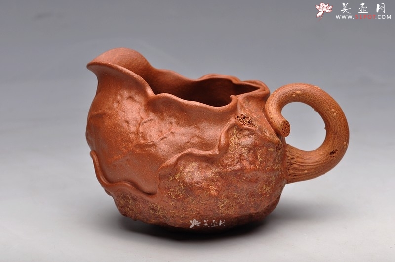 紫砂壶图片：刘景2012新公道 降坡泥 220cc - 美壶网