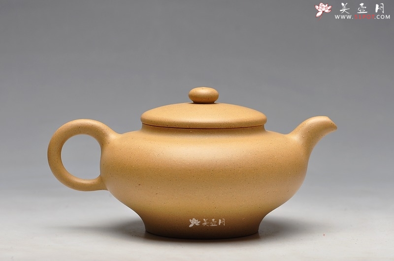 紫砂壶图片：漂亮的本山段泥 端庄秀丽  全手古韵  - 美壶网