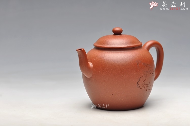 紫砂壶图片：袁新强摹古之作 全手禅心 古拙遗风 耐品实用 - 美壶网