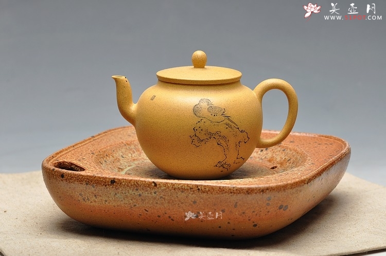 紫砂壶图片：龙窑出品 小壶承 传统宜兴文化 - 美壶网