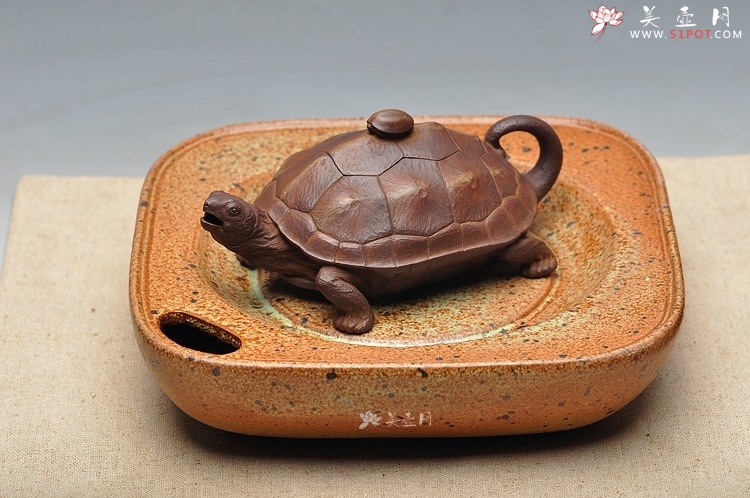 紫砂壶图片：龙窑出品 小壶承 传统宜兴文化 - 美壶网