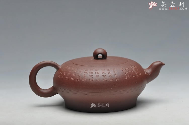 紫砂壶图片：一对小品 实用茶器 如意心经 - 美壶网