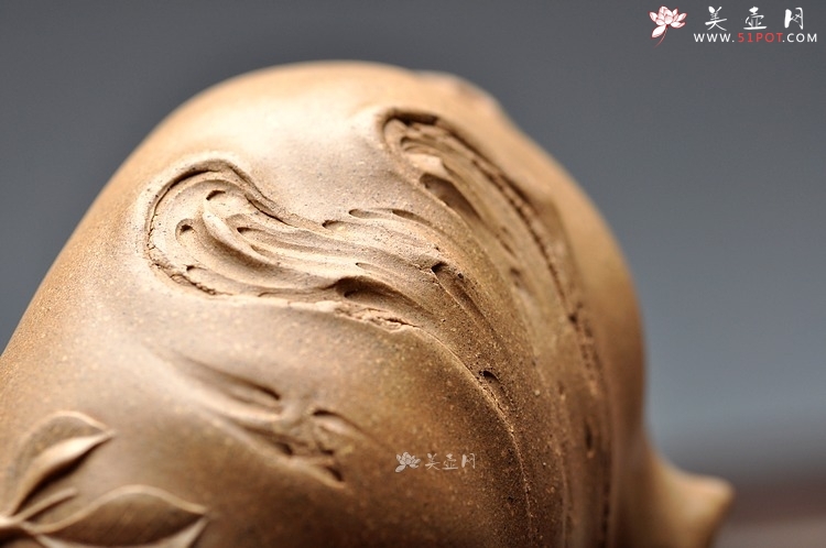 紫砂壶图片：全手文房水洗 香炉 雅趣十足 本绿 - 美壶网