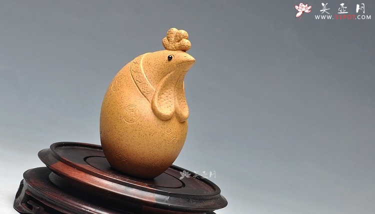 紫砂壶图片：大吉大利 精工细作 新造型 - 美壶网
