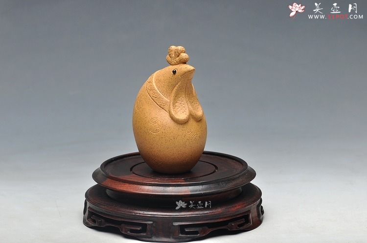 紫砂壶图片：大吉大利 精工细作 新造型 - 美壶网