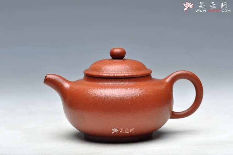 紫砂壶图片：90年代的全手小华颖 品朱泥 高手之作 - 美壶网