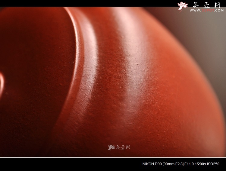 紫砂壶图片：大红袍 全手小圆壶 1件 不接受定做 已出 - 美壶网