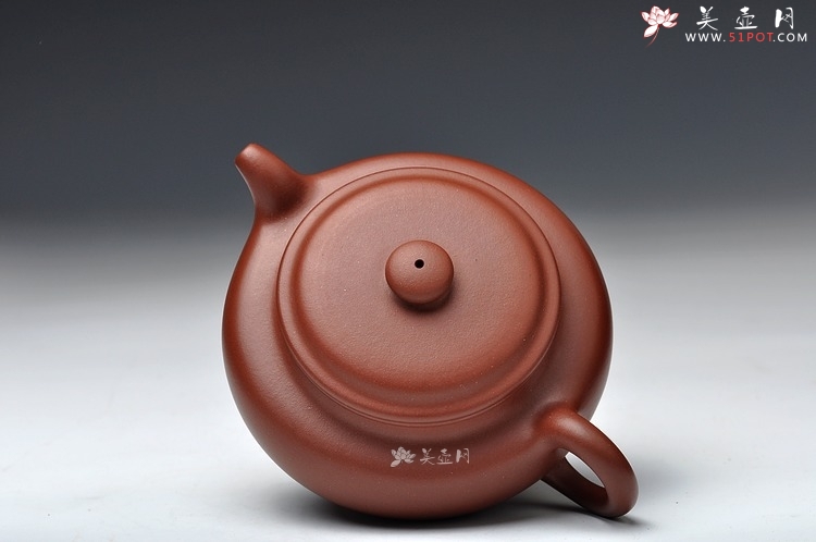 紫砂壶图片：气势挺拔 饱满流畅 精工 全手工大仿古 - 美壶网
