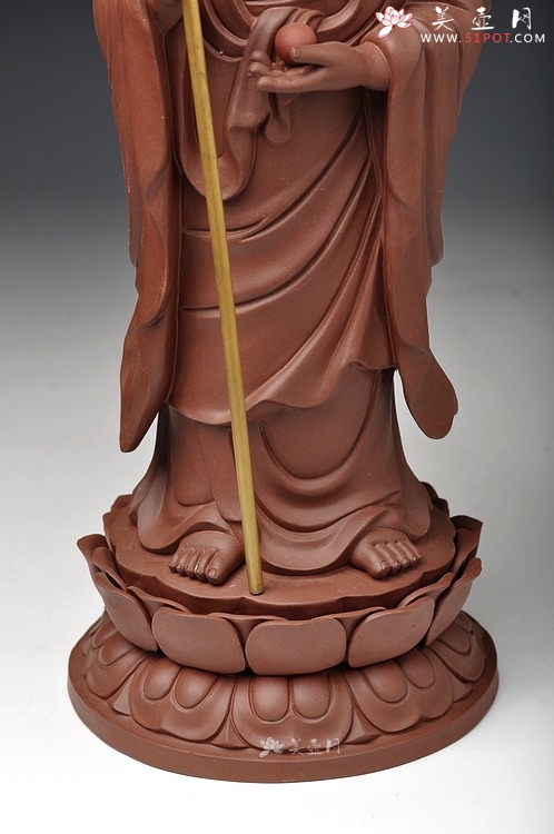 紫砂壶图片：地藏菩萨 佳作 端庄 - 美壶网