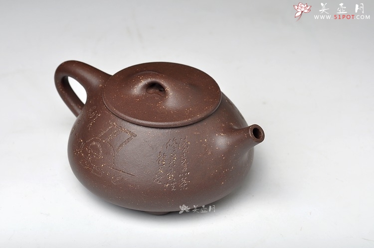 紫砂壶图片：全手满瓢 之作 - 美壶网