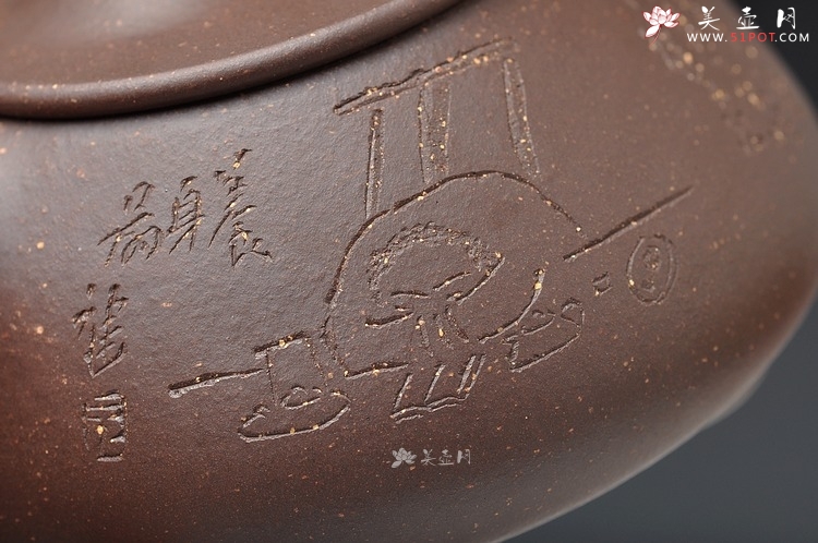 紫砂壶图片：全手满瓢 之作 - 美壶网