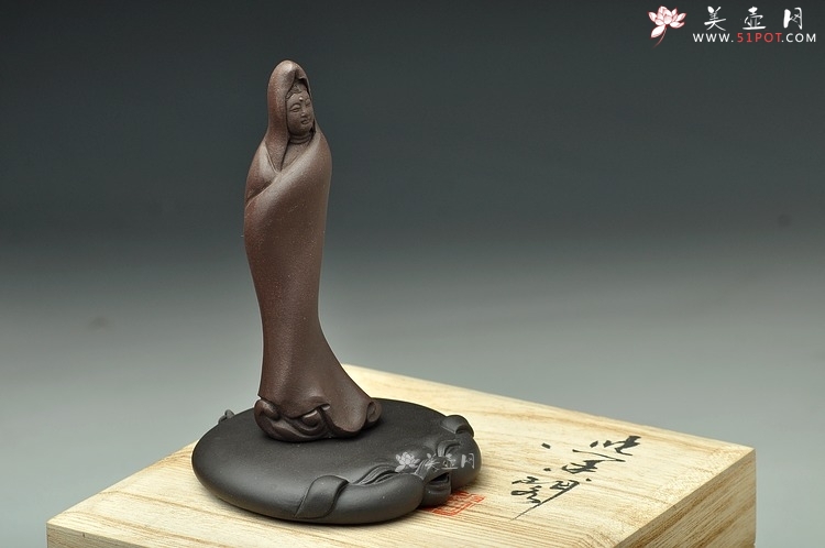 紫砂壶图片：杯托 壶托or茶宠 趣味~ 扁猪 - 美壶网