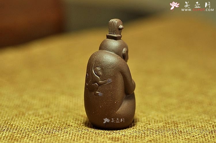 紫砂壶图片：神态逼真   茶宠 - 美壶网
