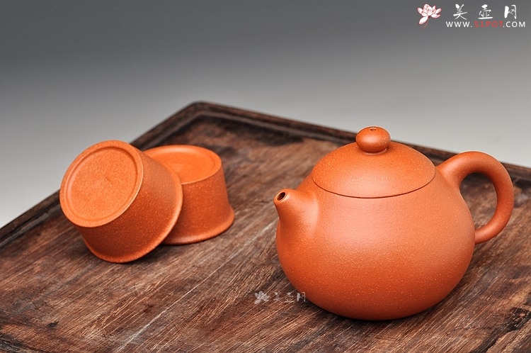 紫砂壶图片：加量不加价 美壶特惠 降坡泥之文旦套组 适茶传统器形和泥料 - 美壶网
