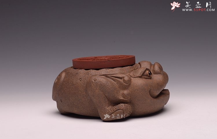 紫砂壶图片：金蟾托 - 美壶网