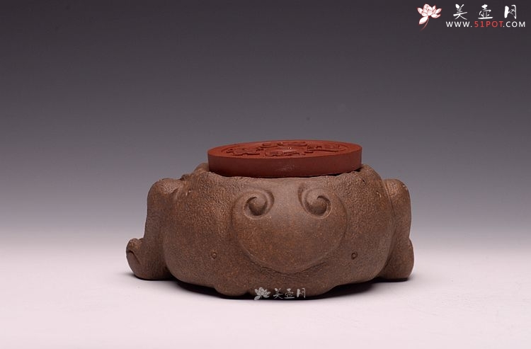 紫砂壶图片：金蟾托 - 美壶网