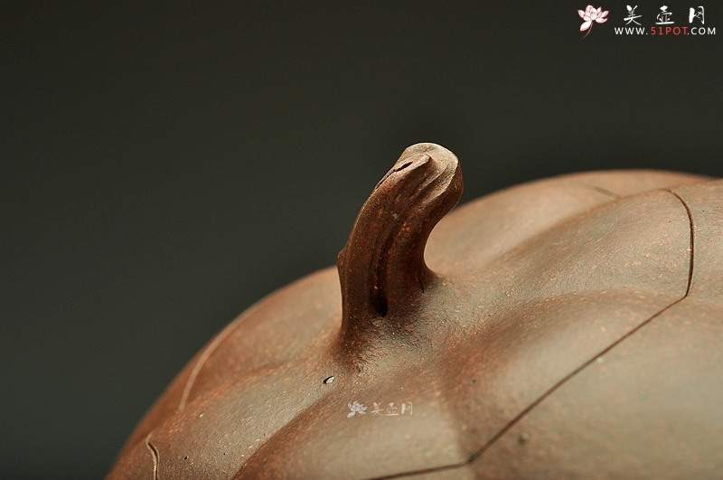 紫砂壶图片：吴震作品 南瓜 欣赏 - 美壶网