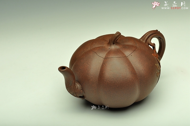 紫砂壶图片：吴震作品 南瓜 欣赏 - 美壶网