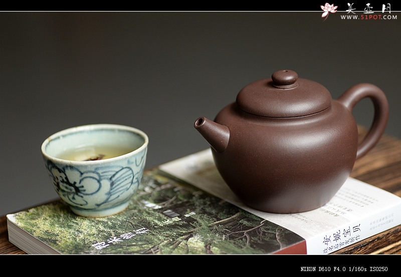 紫砂壶图片：美壶特惠 紫泥 厚重古朴 全手明式摹古 - 美壶网