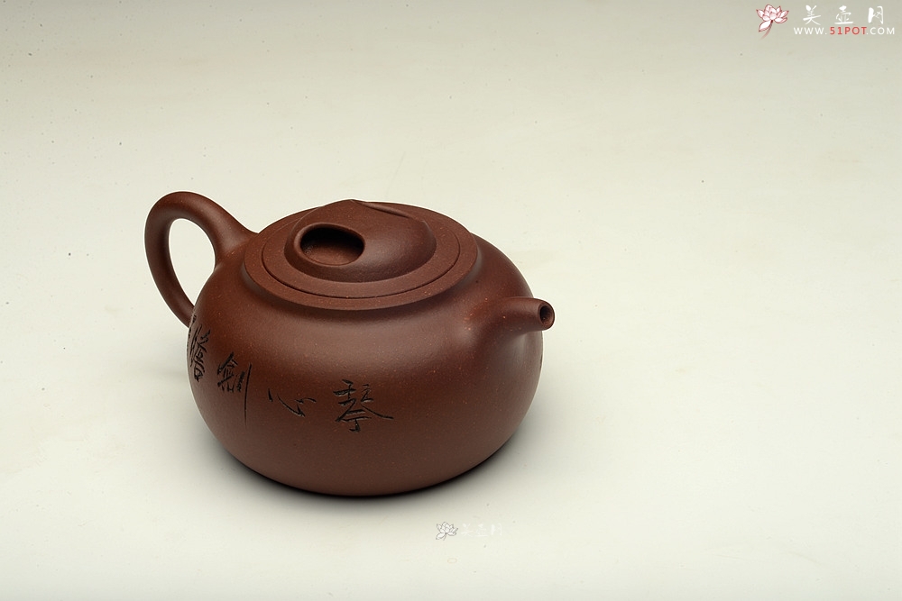 紫砂壶图片：谭华斌近作 牧归 刀法精炼 美壶特惠 - 美壶网
