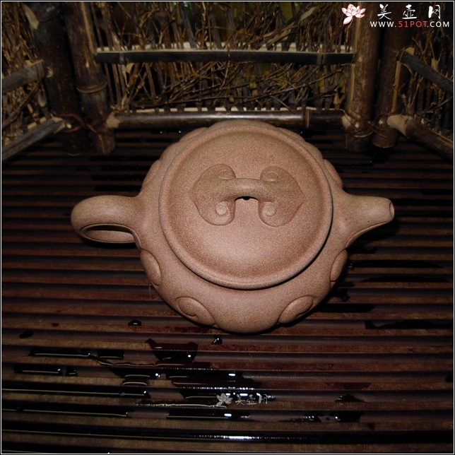 紫砂壶图片：仿古如意壶 - 美壶网