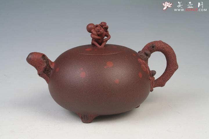 紫砂壶图片:辈辈封侯 - 美壶网