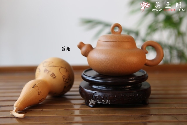 紫砂壶图片：葫趣壶 - 美壶网