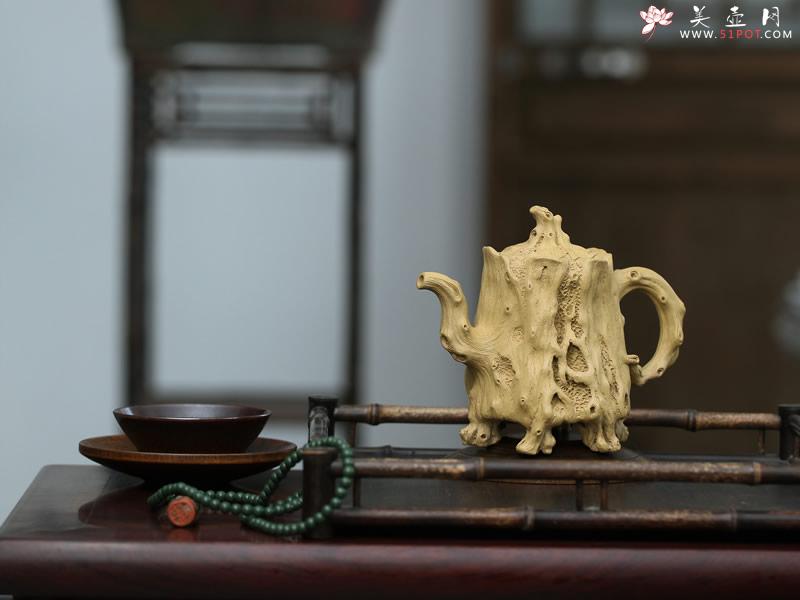 紫砂壶图片：树桩 - 美壶网