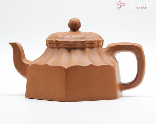 紫砂壶图片：六方水仙 - 美壶网