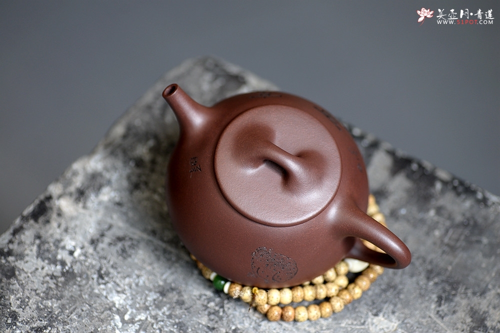 陆轶舟紫砂壶名家作品陆轶舟作品 烹云石瓢 相映得趣 文气实用~价格