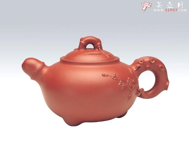 紫砂壶图片:梅竹双友壶 - 美壶网