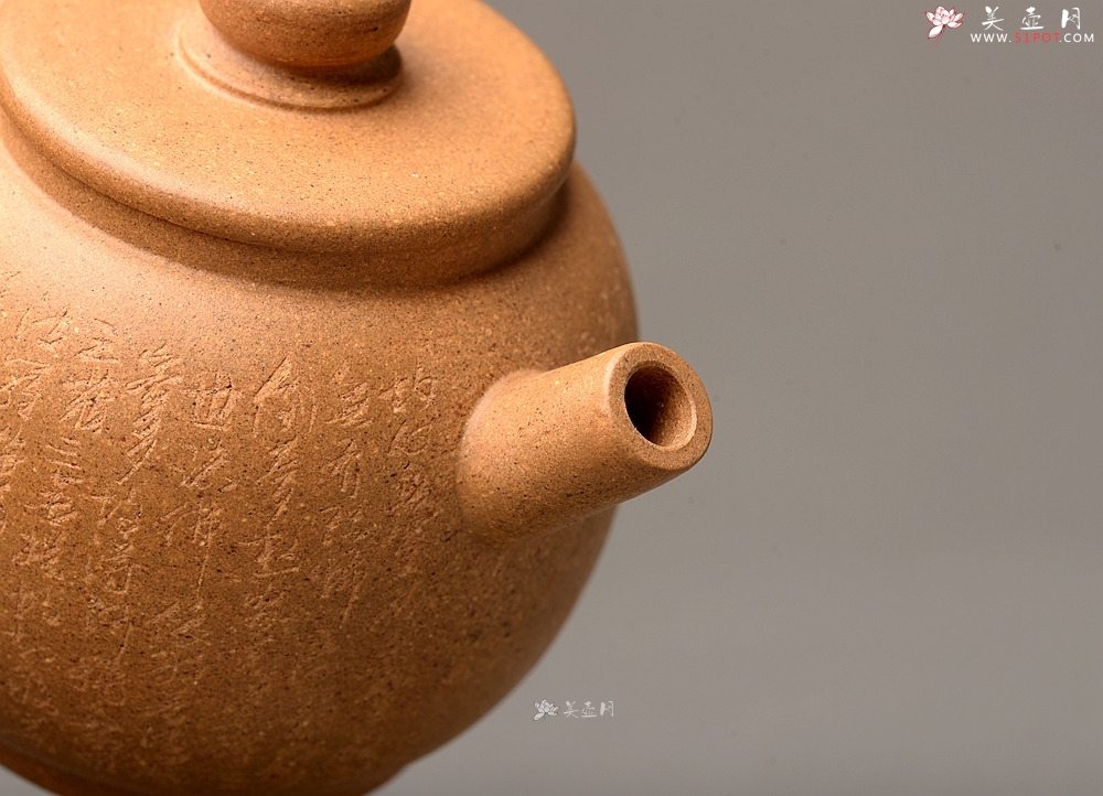 紫砂壶图片：美壶特惠 杀茶利器 心经小巨轮 茶人爱 古朴实用 - 美壶网