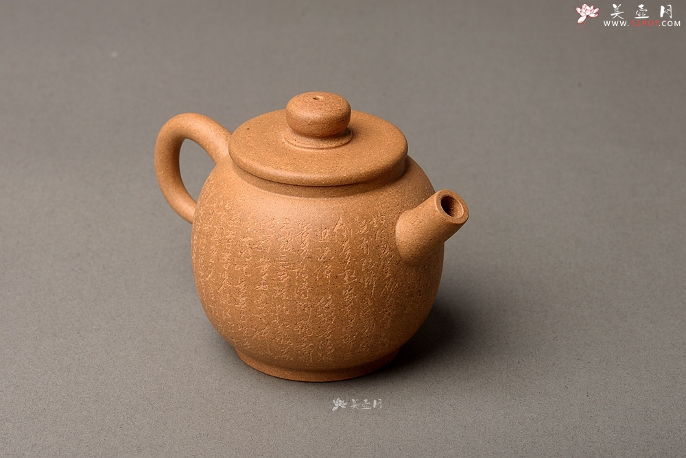 紫砂壶图片：美壶特惠 杀茶利器 心经小巨轮 茶人爱 古朴实用 - 美壶网