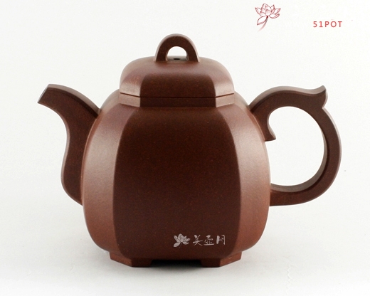 紫砂壶图片：福临八方壶 - 美壶网